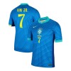 Officiële Voetbalshirt Brazilië Vini JR 7 Uit 2024 - Heren